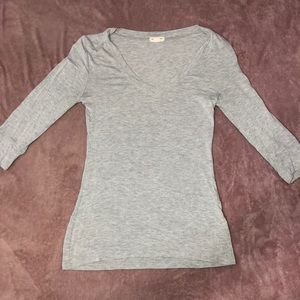 Grey half sleeve shirt